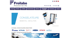 Desktop Screenshot of froilabo.com